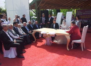 Tayyibe Nur ile Mustafa Burak evlendi